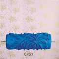 Miniatyrbild 2 av 5: 1/3 5'' präglad målarrullärm Väggstencilpenselblomma Blue Type 3 1 Pc