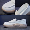 Miniatyrbild 3 av 5: Casual Damskor Bekväma För Slip On Mjuk för Inomhus Beige Size 40