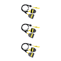 Miniatyrbild 5 av 5: 1/2/3/5 Motståndsband för simning För Armtränare för För Black 60lb 3PCS