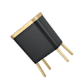 Miniatyrbild 2 av 5: Effektiv och hållbar plastsoptunna till kök - lätt att black gold