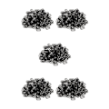 Miniatyrbild 3 av 5: 1/2/3/5 100 st Nylon BH-rem Spännen Sliders Krokar 8 Underkläder 12mm 5Set