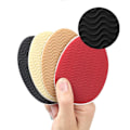 Miniatyrbild 3 av 5: 1/2/3/5 Non För Slip Shoe Pads Självhäftande gummi för hög Round Head Apricot 1Set