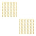 Miniatyrbild 2 av 5: 1/2/3/5 RC Body Shell Clips R Shape för 1/10 RC racingbil gold length 24mm 2Set