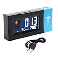 Miniatyrbild 3 av 5: Projektionsväckarklocka Snooze-funktion Temperatur Luftfuktighet