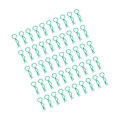 Miniatyrbild 1 av 5: 1/2/3/5 RC Body Shell Clips R Shape för 1/10 RC racingbil green length 24mm 1Set