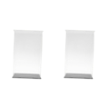 Miniatyrbild 2 av 5: 1/2/3 Akryl Display Box Case Modell Figur Display Dammtät Clear 13.5x11x23.5cm 2Set