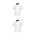 Miniatyrbild 2 av 5: 1/2/3 andningsbart tygspänneficka Slitstark färgfast - White XL 2PCS