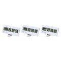 Miniatyrbild 2 av 5: 1/2/3 Elkök För Countdown Timer Hatching Bakning white 4.0x1.9x0.5 Inch 3Set