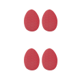 Miniatyrbild 4 av 5: 1/2/3/5 Non För Slip Shoe Pads Självhäftande gummi för hög Round Head Red 2Set