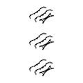 Miniatyrbild 3 av 5: 1/3 Landing Gear Skid + Protective Gimbal Guard för För DJI 3Set