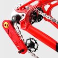 Miniatyrbild 5 av 5: 1/2/3/5 14T Single Speed ​​Svänghjul Adapter Kassett distanser gold 14T 5PCS