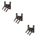 Miniatyrbild 5 av 5: 1/2/3/5 Medieval Frog Cutlass Rapier Costume för scenshow män Brown 16 x 23cm 3PCS