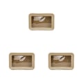 Miniatyrbild 1 av 5: 1/2/3 vattentät organizer för resor Kompakt Slitstark light gold 3PCS