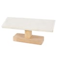 Miniatyrbild 4 av 4: 1/2 Bärbar Watch Display Stand Smycken Towers för sovrum White 20 x 6 x 8cm 1Set