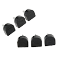 Miniatyrbild 4 av 5: 1/2/3/5 3 par Snygga högklackade tips Taps Skoreparation Black 10x11mm 1Set