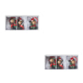 Miniatyrbild 4 av 5: 1/2/3/5 3st unika juldekorationer i harts heminredning C 2Set