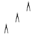 Miniatyrbild 2 av 5: 1/2/3 1:12 Jumpsuit Kläder för kvinnor för HT Action Figure Kläder Black 13.6cm 3Set