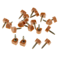 Miniatyrbild 2 av 5: 1/2/3/5 Högklackade spetsar Kranar Skoreparationsbyte Apricot Thick 9mm 9mm Thick Pin 1Set