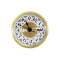 Miniatyrbild 2 av 5: 2,8 tums Quartz Classic Clock Movement Round Movement Arabiska för