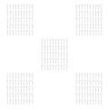 Miniatyrbild 3 av 5: 1/2/3/5 RC Body Shell Clips R Shape för 1/10 RC racingbil silver length 24mm 5Set