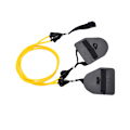 Miniatyrbild 1 av 5: 1/2/3/5 Motståndsband för simning För Armtränare för För Yellow 20lb 1 Pc