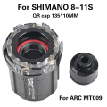 Miniatyrbild 4 av 4: 1/2/3/5 Bike Freehub Body Adapter Cap Delar för För MTB for 009 11S QR 1 Pc