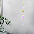 Miniatyrbild 5 av 5: 1/2/3/5 Crystal Balkong Fönsterhängande Dekor Vägg Rainbow Maker Model 1 40cm 1Set
