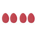 Miniatyrbild 2 av 5: 1/2/3/5 Non För Slip Shoe Pads Självhäftande gummi för hög Round Head Red 2Set