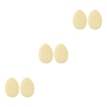 Miniatyrbild 2 av 5: 1/2/3/5 Non För Slip Shoe Pads Självhäftande gummi för hög Round Head Apricot 3Set