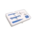 Miniatyrbild 1 av 5: Reparationsverktygssats för fiskerullar Slitstark metall Multi för utomhusbruk Blue