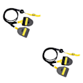 Miniatyrbild 4 av 5: 1/2/3/5 Motståndsband för simning För Armtränare för För Black 60lb 2PCS