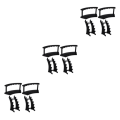 Miniatyrbild 3 av 5: 1/3/5 4st/ set Kulspetspenna Display Stand Platssparande förvaring black 3Set
