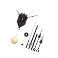 Miniatyrbild 1 av 5: 1/2/3 DIY Pendelklocka Movement Replacement Pålitlig och 3 Set Hands 1 Pc