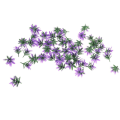 Miniatyrbild 3 av 5: 1/2/3/5 50st Model Weeds for Architecture Train Railway Wargame Purple 1Set
