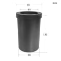 Miniatyrbild 5 av 5: 1/2/5 High För Purity Graphite Torch Smältgjutsats för graphite 2.5kg 1 Pc