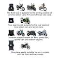 Miniatyrbild 2 av 5: 1/2 Andas Solskyddad Motorcykel Sittdyna för Cool Double layer XL 1 Pc