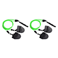 Miniatyrbild 3 av 5: 1/2/3/5 Motståndsband för simning För Armtränare för För Green 50lb 2PCS
