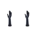 Miniatyrbild 1 av 5: 1/2 hand smycken display stativ kvinnlig hand skyltdocka modell rekvisita Black Left 2Set