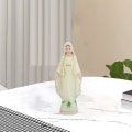 Miniatyrbild 4 av 5: 1/2/3 Välsignade Jungfru Maria statyett karaktär Skulptur Staty Luminous 10cm 1Set
