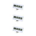 Miniatyrbild 4 av 5: 1/2/3 Elkök För Countdown Timer Hatching Bakning white 4.0x1.9x0.5 Inch 3Set