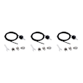 Miniatyrbild 5 av 5: 1/3/5 Fitness DIY Trissa Kabelmaskin System Biceps Styrka Adjustable 3m 3PCS
