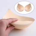 Miniatyrbild 3 av 5: 1/2/5 1 par BH Insert Pads Enhancer Avtagbar Andas Skin 15x11.5x3.7cm 1Set