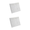 Miniatyrbild 1 av 5: 1/2 17 Hook Halsband Smycken Display Stand Pad Fack för Shower Grey 30x37cm 2Set