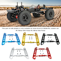 Miniatyrbild 3 av 5: 1/2/3/5 legering sidokollision Step Board pedaler för 1/10 axial Red 1Set