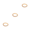Miniatyrbild 4 av 5: 1/2/3/5 Stretch Crystal Ring Utsökt inläggning för Elegant golden 1 row 3PCS