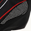 Miniatyrbild 3 av 5: 1/2 Kock Hatt Spis Cap Servitör Baker Head Wrap Restaurang Arbete Red Stripe 56-60cm 1Set
