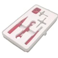 Miniatyrbild 4 av 5: Reparationsverktygssats för fiskerullar Slitstark metall Multi för utomhusbruk Red