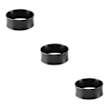 Miniatyrbild 3 av 5: 1/2/3/5 58mm kaffedoseringsringar för espressodoseringstratt Black 75.3x29mm 3Set