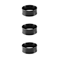 Miniatyrbild 1 av 5: 1/2/3/5 58mm kaffedoseringsringar för espressodoseringstratt Black 75.3x29mm 3Set