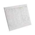 Miniatyrbild 4 av 4: 1/2 17 Hook Halsband Smycken Display Stand Pad Fack för Shower Grey 30x37cm 1Set